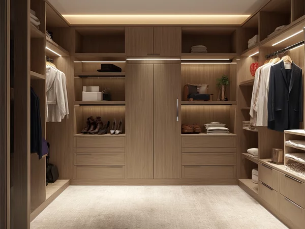 Walk-In Robe Design Ideas for Couples: Balancing Style and Functionality