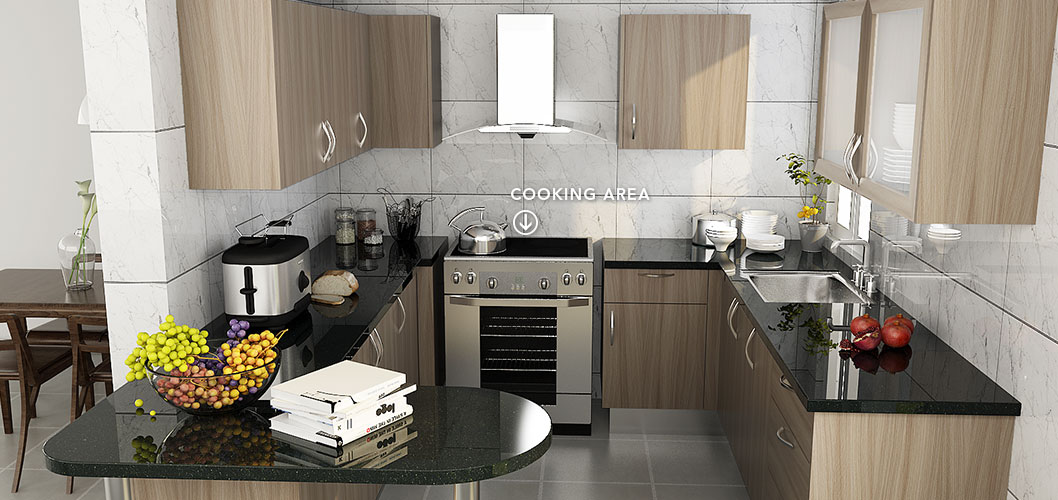 Contemporary-U-Shaped-Wood-Grain-Melamine-Kitchen-Cabinet-OP15-M03 (3)