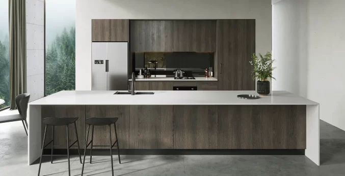 modern European kitchen cabinets